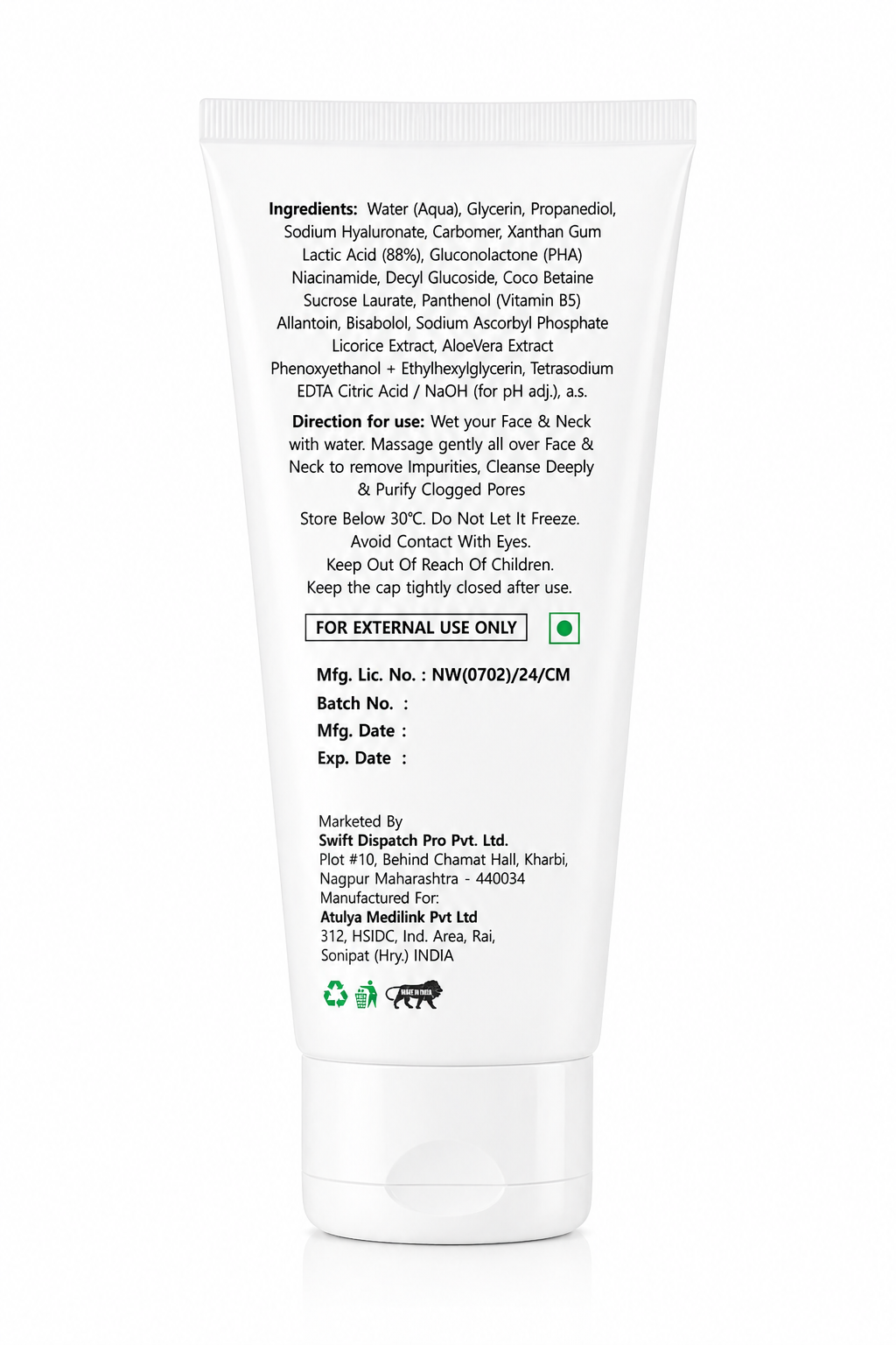 YuGlow Gentle Glow Face Wash