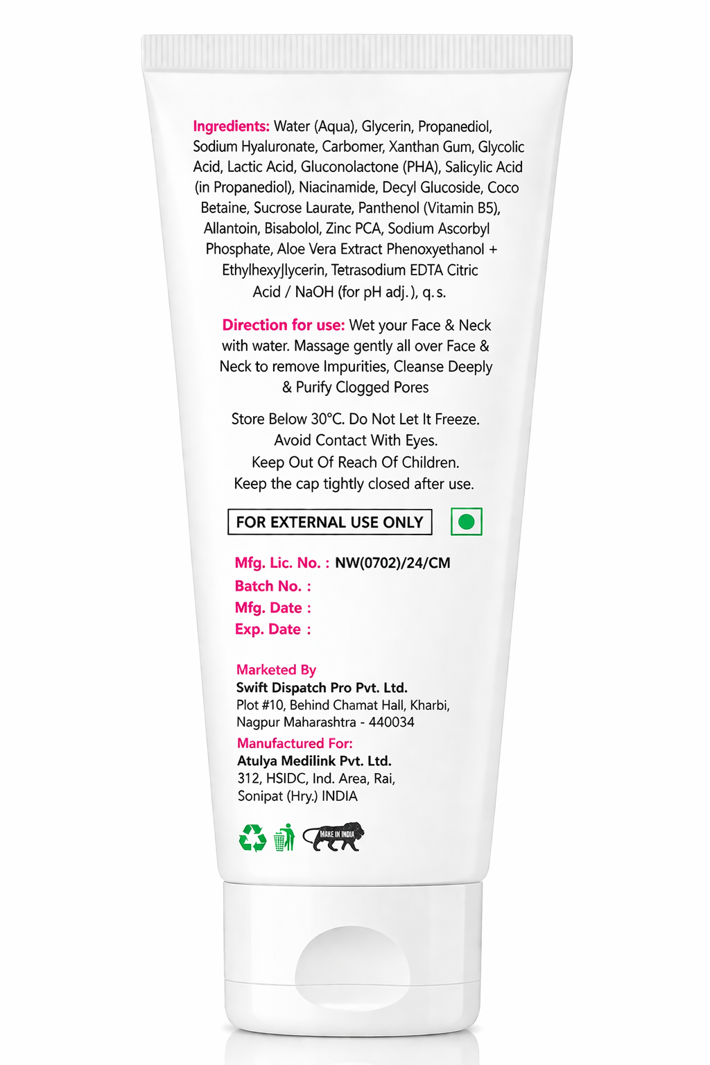 YuGlow EVERYDAY Glow Face Wash