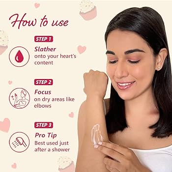 Plum BodyLovin’ Red Velvet Love Body Butter | Intense Moisture | Non-Greasy | Quick Absorbing | Rich Shea Butter Formula | For Dry To Very Dry Skin | Red Velvet Cake Fragrance Body Cream (200 g)