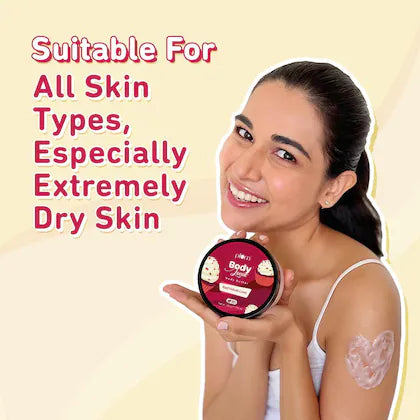 Plum BodyLovin’ Red Velvet Love Body Butter | Intense Moisture | Non-Greasy | Quick Absorbing | Rich Shea Butter Formula | For Dry To Very Dry Skin | Red Velvet Cake Fragrance Body Cream (200 g)