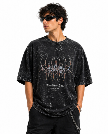 Unisex Acid Washed Oversized Tee
